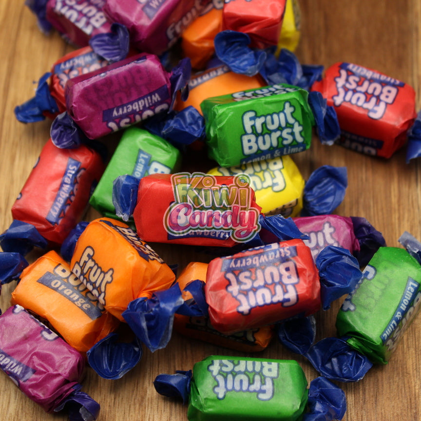 Pascall Fruit Bursts chewy lollies packed with bold, juicy flavour in every bite