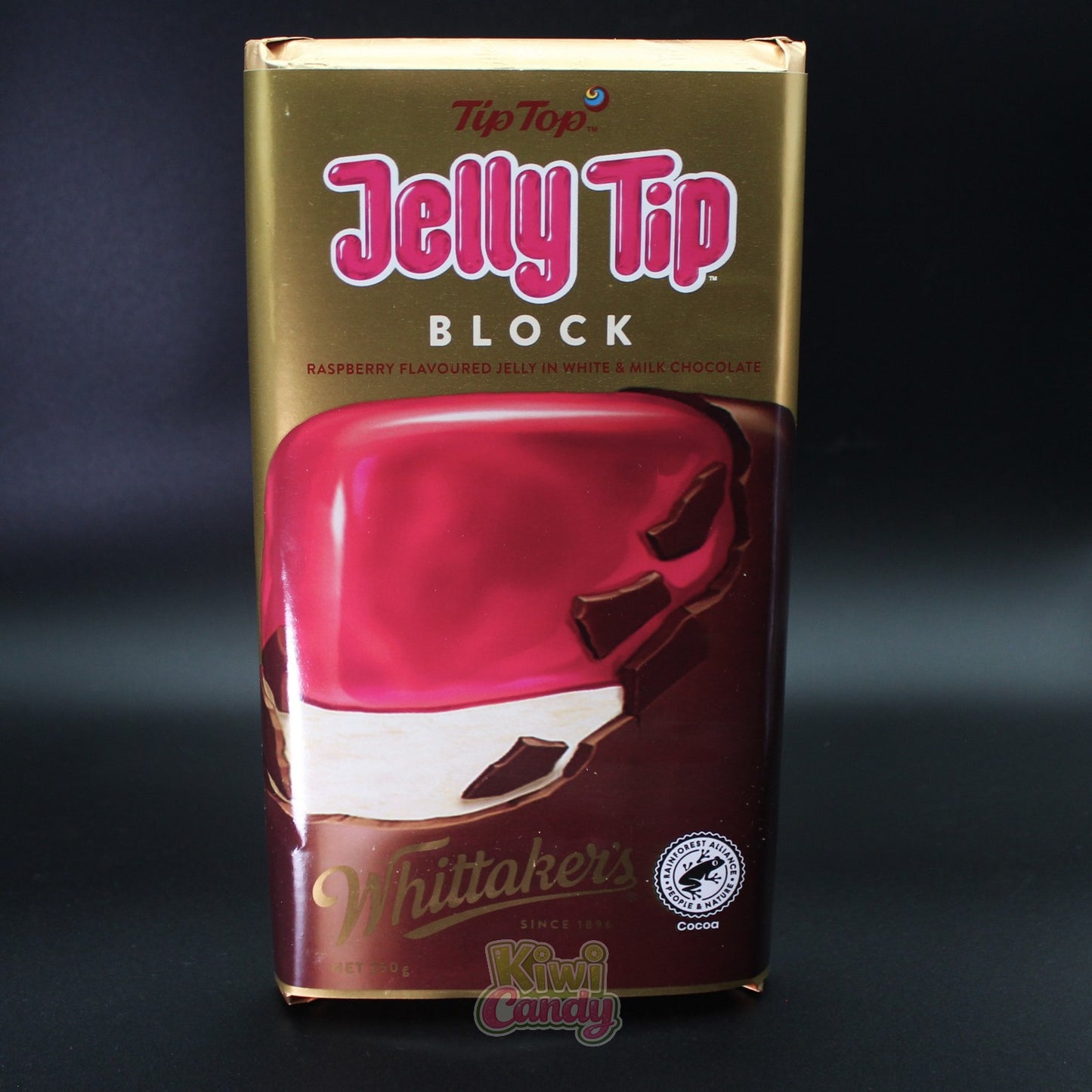 Whittaker's Jelly Tip Block – Iconic NZ Chocolate 250g