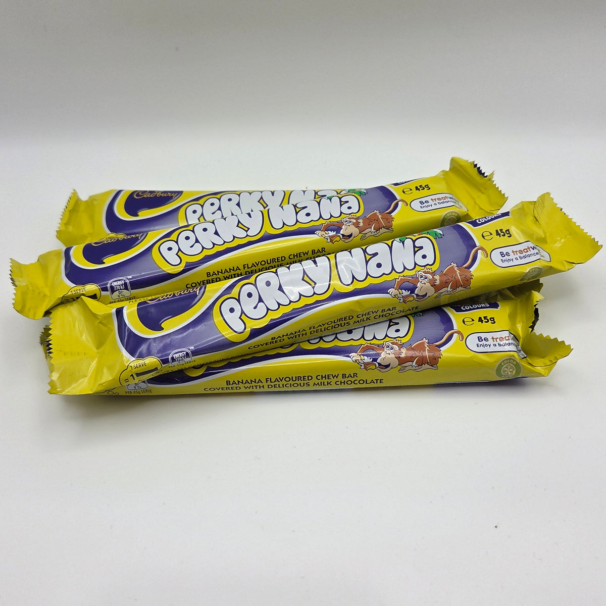 Cadbury Perky Nana Bars – Classic Banana Chewy Goodness!