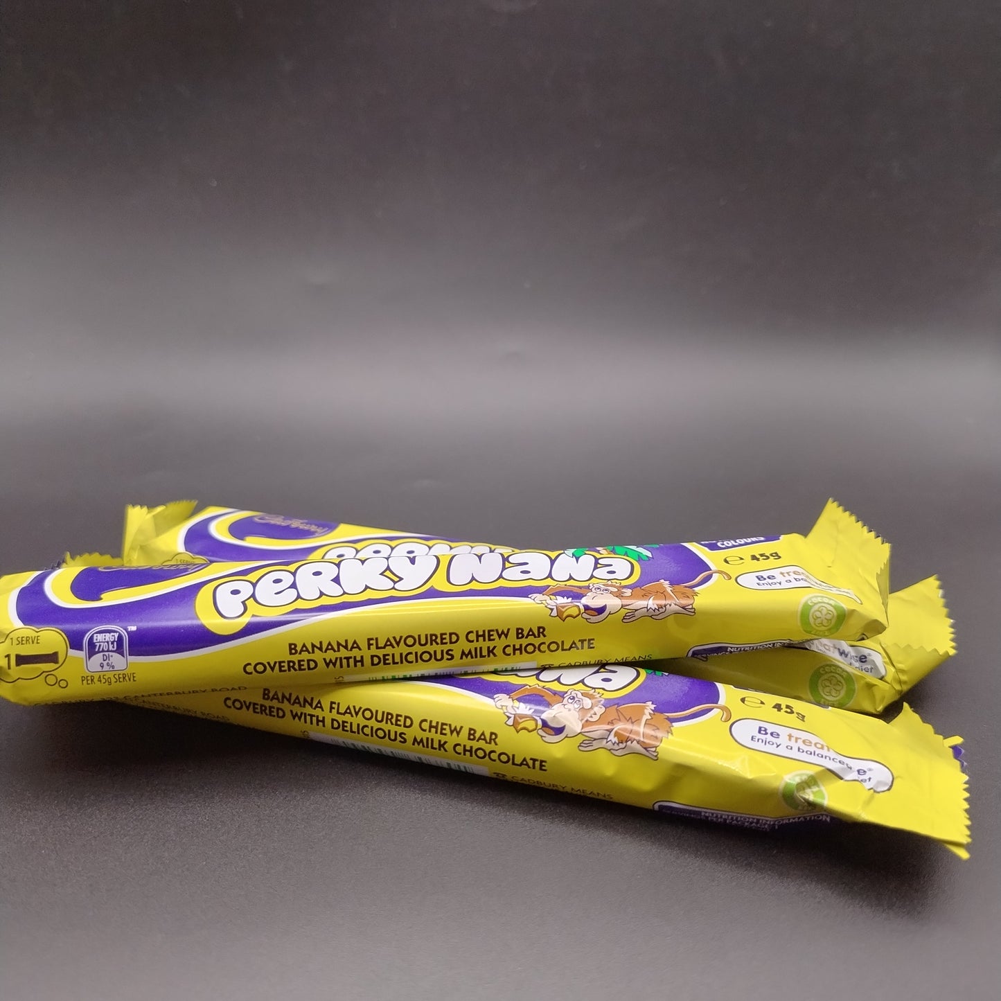 Cadbury Perky Nana Bars – Classic Banana Chewy Goodness!