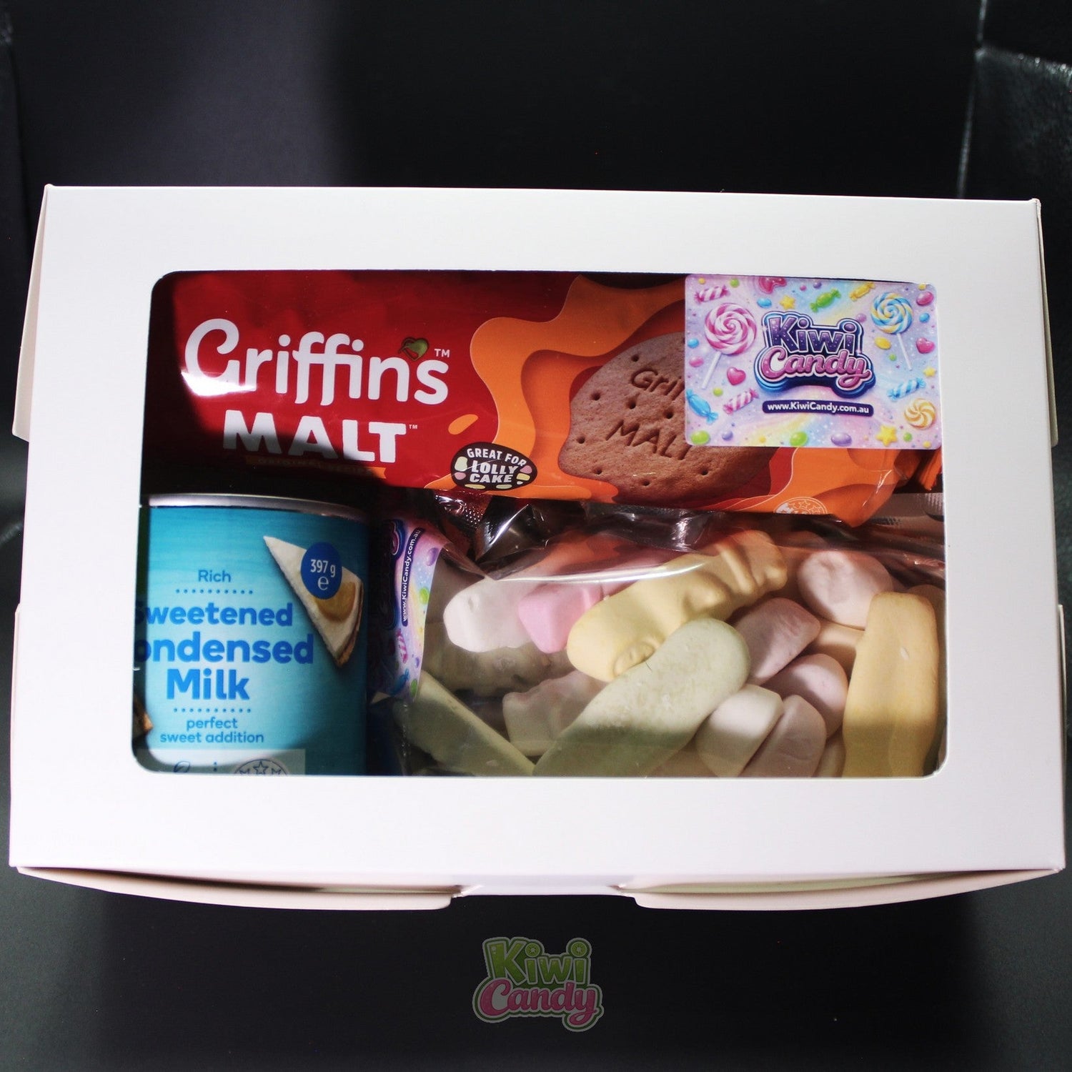 Lolly Cake Kit & Kiwi Snacks