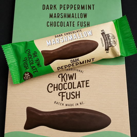 Chocolate Fush – Dark Peppermint - The Ultimate Kiwi Treat with a Minty Twist!
