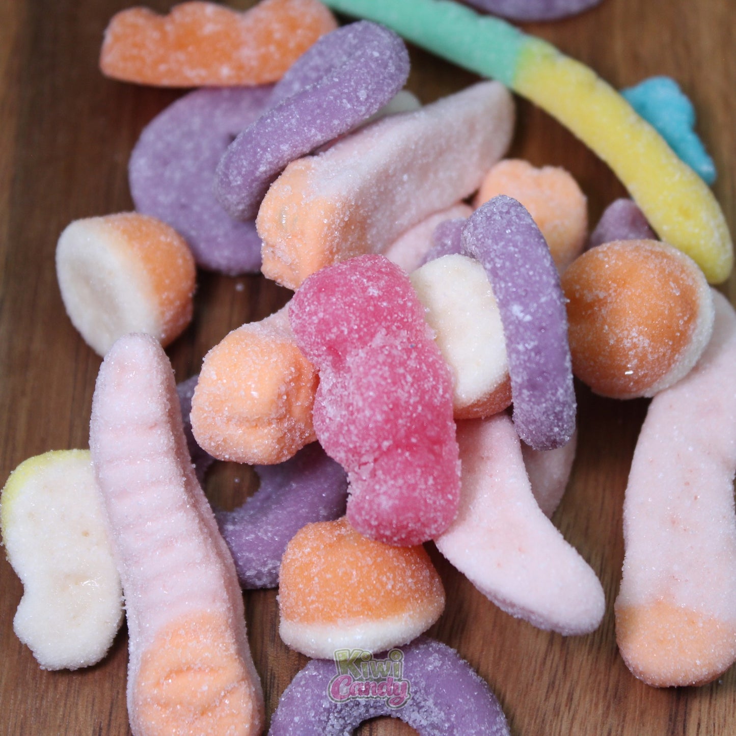 Sour Mix - a colourful assortment of chewy, sugar-dusted sour Kiwi favourites