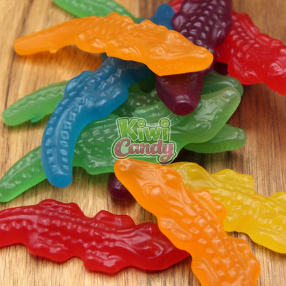 Mayceys Crocodiles – chewy Kiwi Lollies Bursting with Fruity Flavour