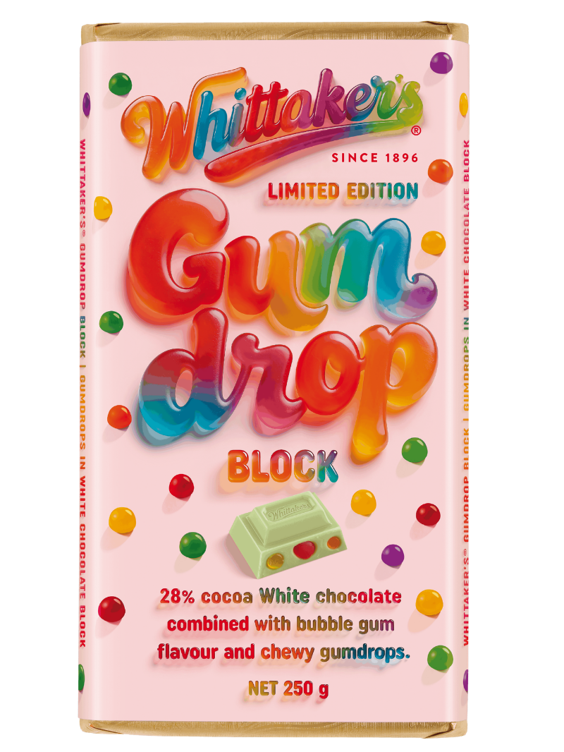 AUCTION: Kiwi Candy's First Whittaker's Gum Drop Block Australia