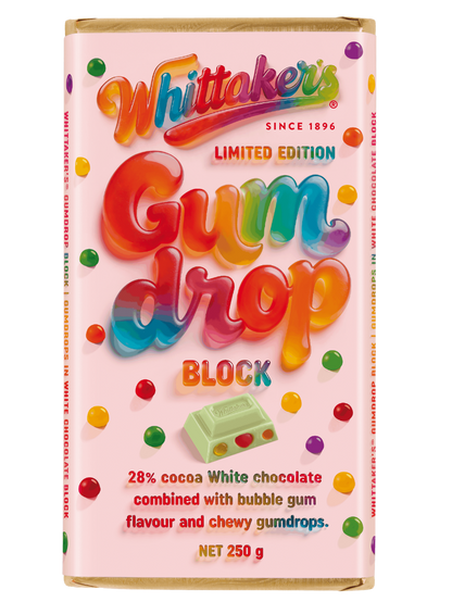 AUCTION: Kiwi Candy's First Whittaker's Gum Drop Block Australia