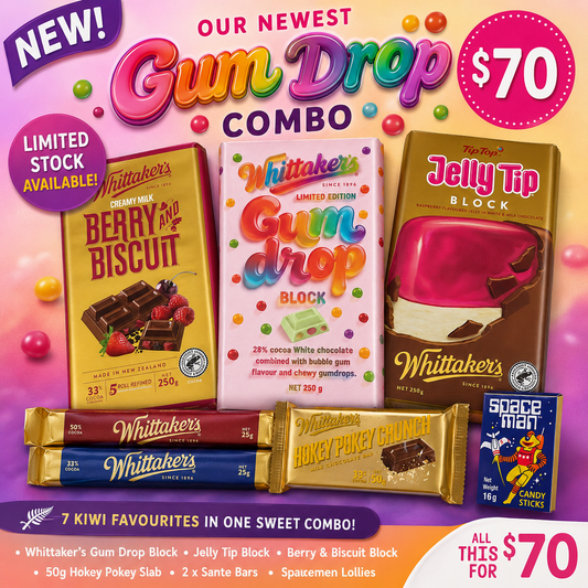 Whittaker's Limited Edition Gum Drop Combo