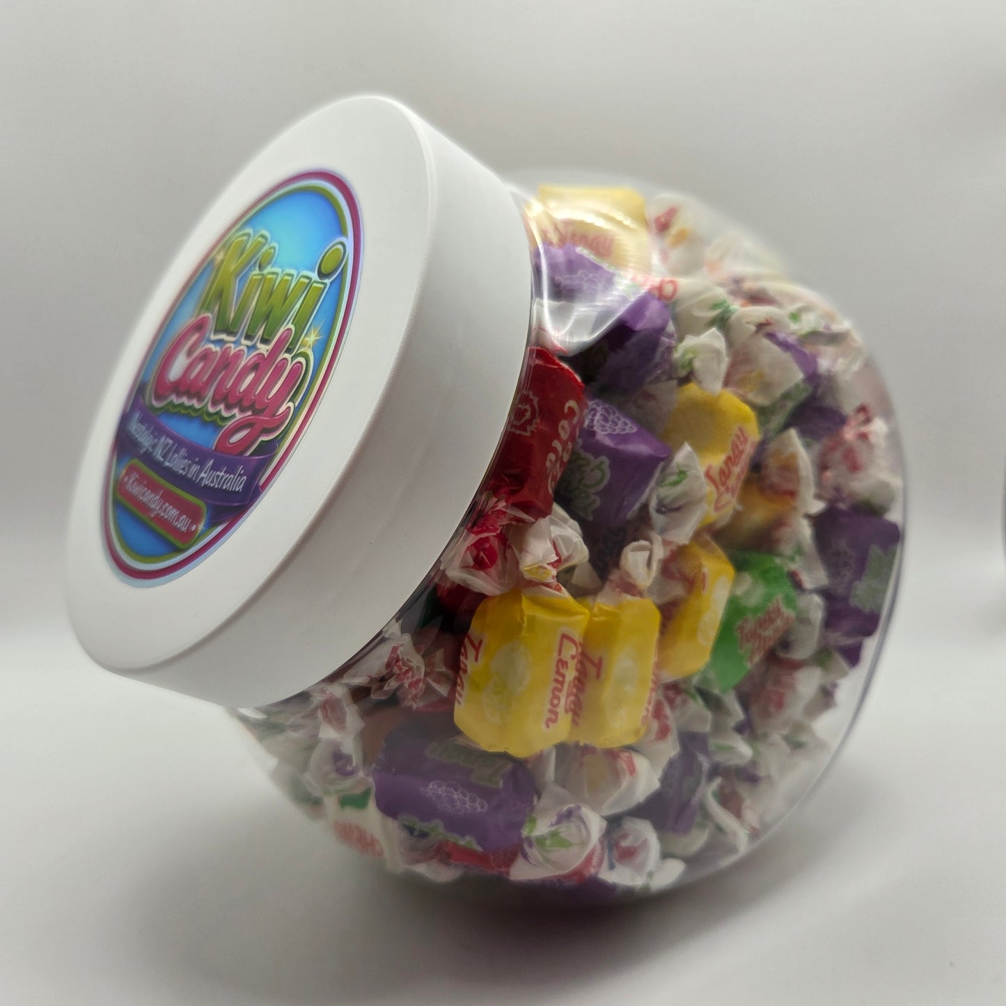 Kiwi Candy 2.5L Lolly Jar - a jar full of NZ Lolly Goodness!