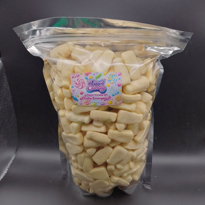 Milk Bottles -  iconic NZ lollies that were always in your paper lolly bag from the dairy