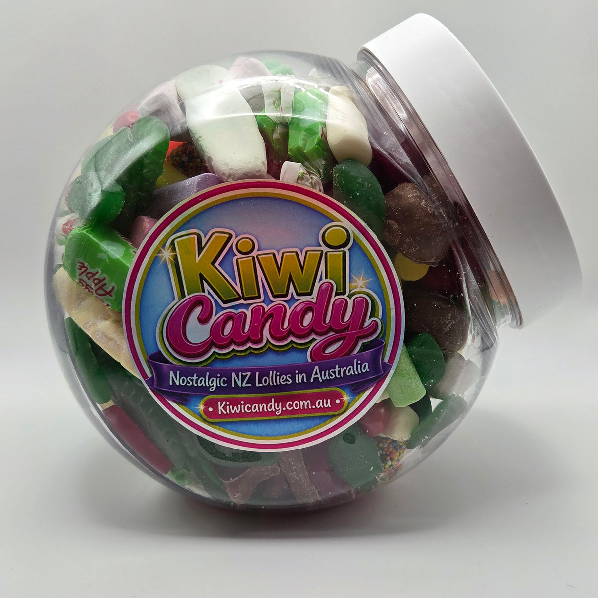 Kiwi Candy 2.5L Lolly Jar – Choose Your NZ Favourites