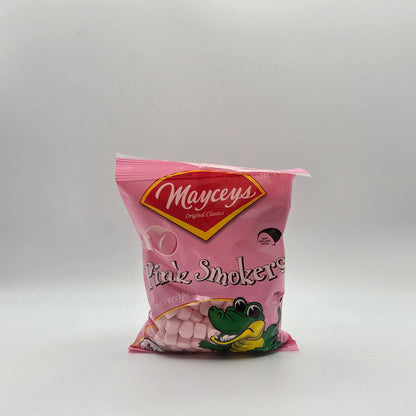 Mayceys Pink Smokers 95g Bag – Classic NZ Lollies