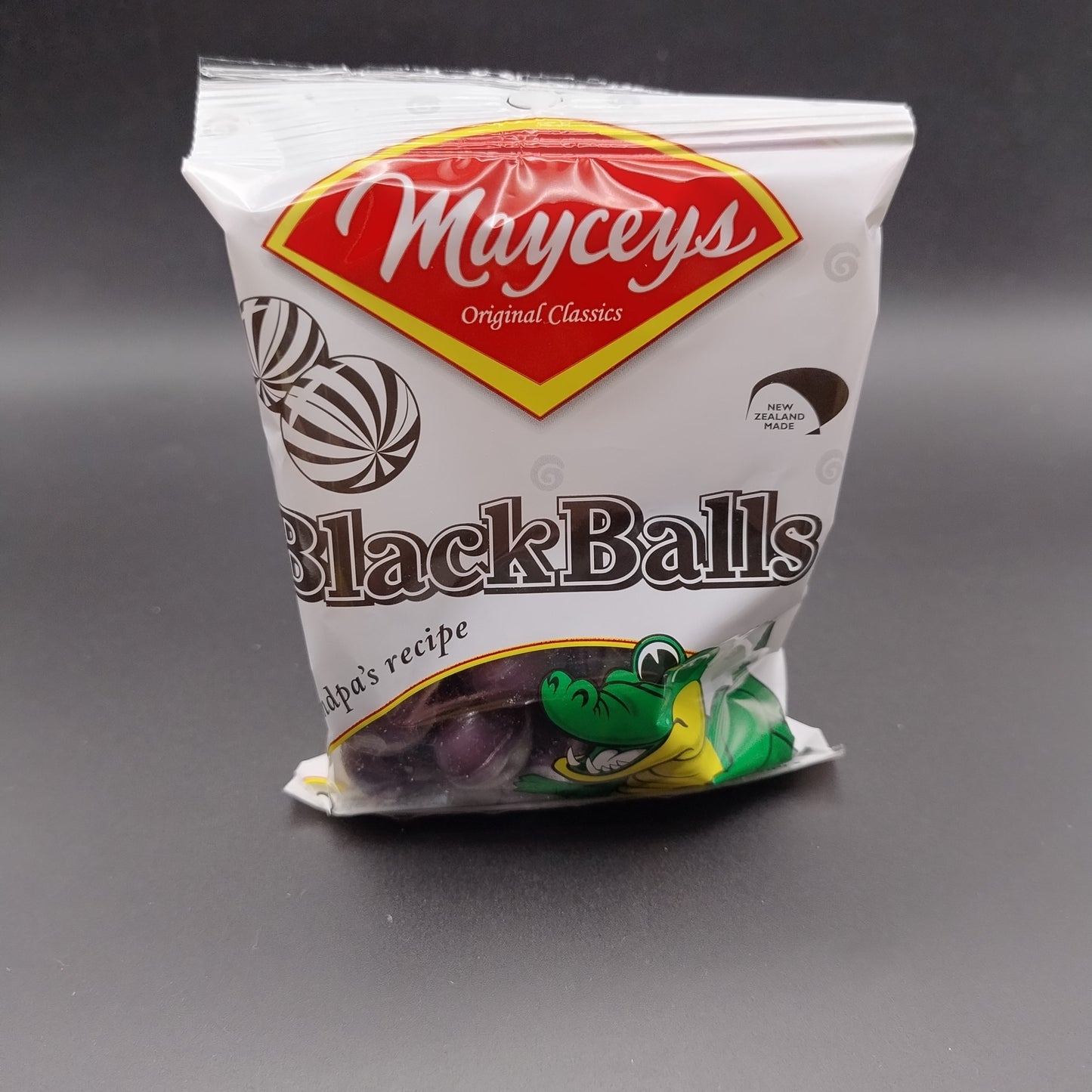 Mayceys Blackballs Handy Bag - delicious old fashioned boiled lollies