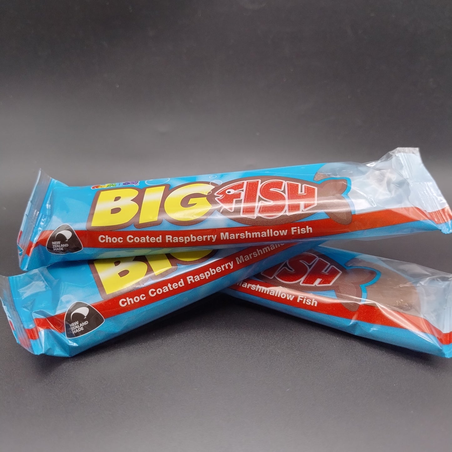 Rainbow Big Fish – Large Raspberry Marshmallow Chocolate Fish
