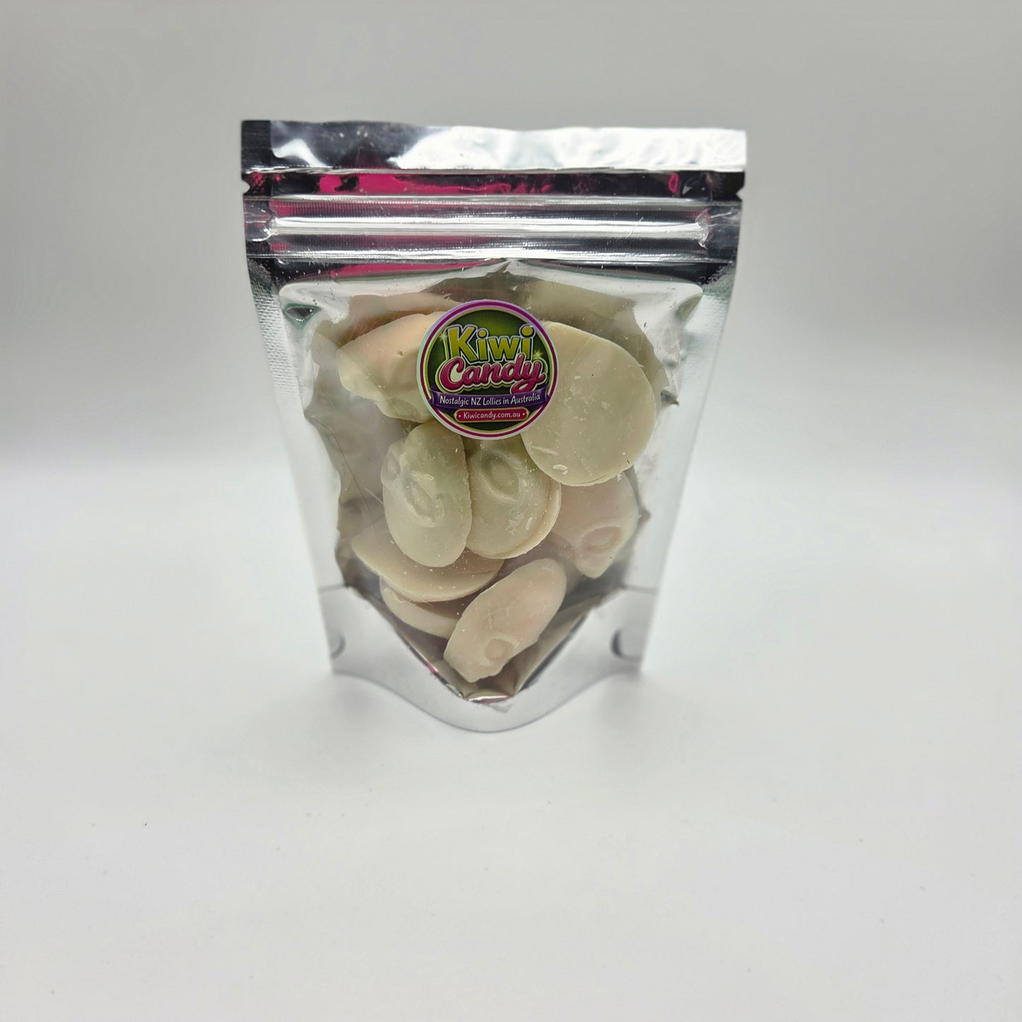 Alien Head White Chocolates – NZ Favourite Filled White Chocolate Lollies