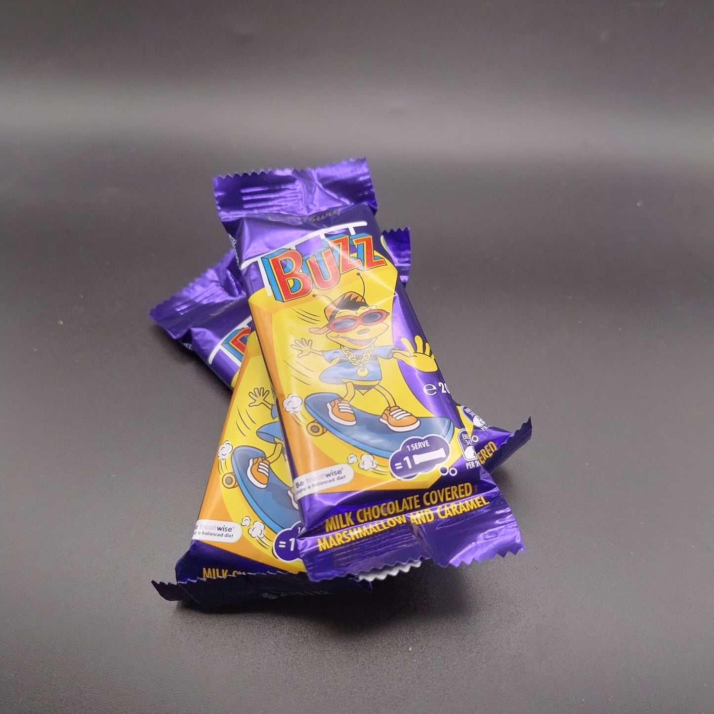 Cadbury Buzz Bars - Classic Kiwi Chocolate with marshmallow and caramel