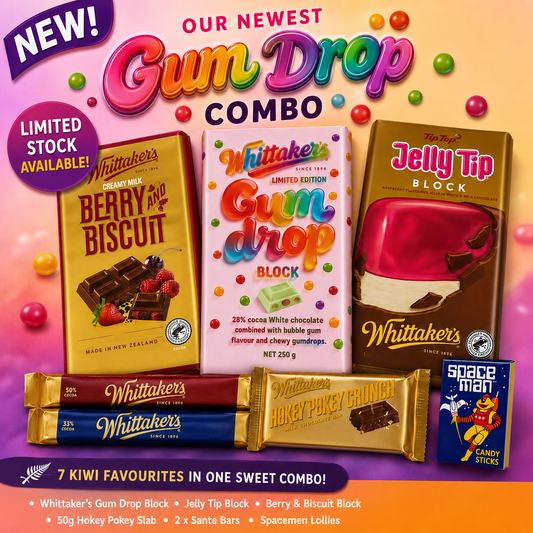 Whittaker's Limited Edition Gum Drop Combo - Strictly Limited Stock!
