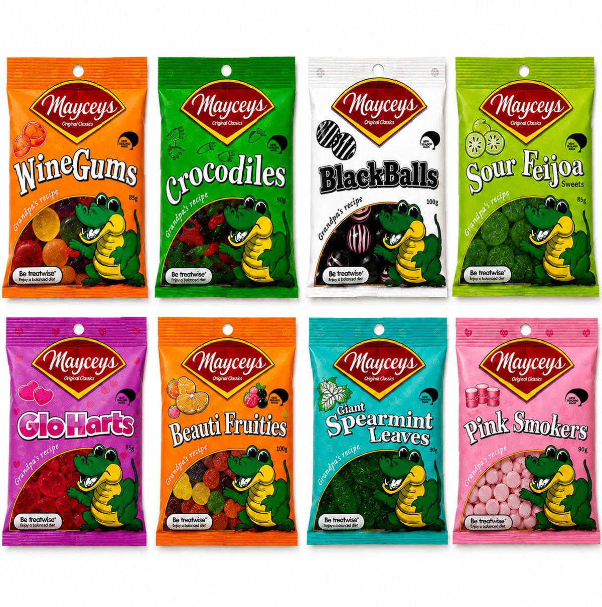 Mayceys Lollies – Handybags, Classic New Zealand Favourites