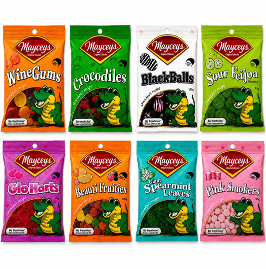 Mayceys Lollies – Handybags, Classic New Zealand Favourites